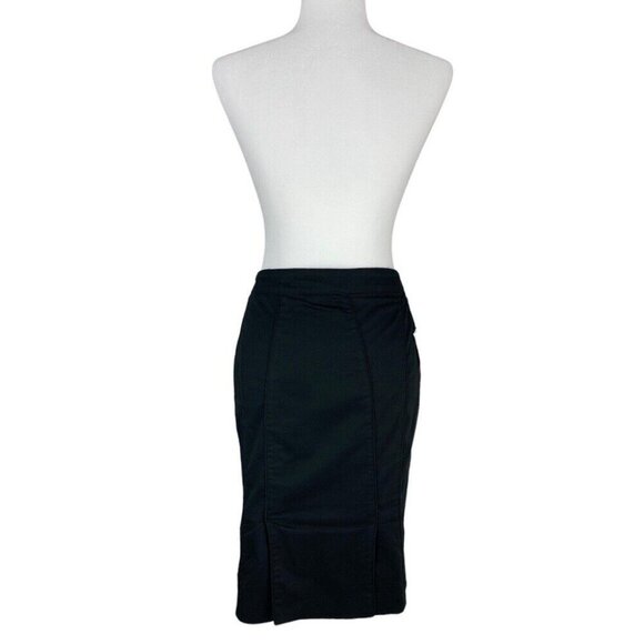 Burberry London Women's Black Straight Designer Quiet Luxury Skirt IT 40/W31‎ - Picture 5 of 13